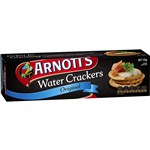 Arnotts Water Cracker Biscuits 125gm 