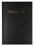 20242025 Collins Financial Year Diary A4 Day To Page Black