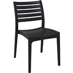 Ares Hospitality Chair Black 480W x 580D x 820H x 450 No Arms Boxed
