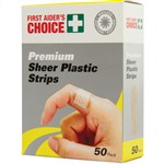 FIRST AIDERS CHOICE PLASTIC STRIPS Box of 50