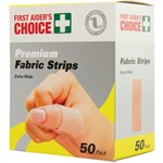 First Aiders Choice FABRIC STRIPS  Box of 50