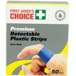 TRAFALGAR BLUE PLASTIC STRIP FAC Blue Plastic Strip Pack of 50