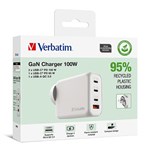 Verbatim USB Wall Charger 100W  White