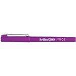 Artline 220 Super Fine Pen 02mm Magenta Bx12