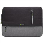 Moki Odyssey Sleeve Fits up to 133quote Laptop Black  Grey