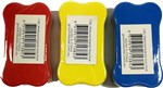 MINI Kids Magnetic Whiteboard Eraser Assorted Colours Each
