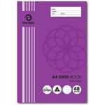 OLYMPIC GRID BOOK A4 48P 10mm Grid Ruled G104 