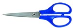 School Scissors Blue handle Deluxe 165cm  