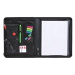 Marbig Professional Series Conference Folio With Notepad  Black Cover