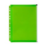 Marbig Binder Wallet With Side Zip Wallet Lime