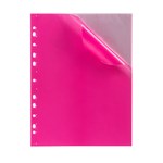 Marbig Soft Touch Binder Display Book A4 10 Pocket Pink