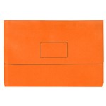 Marbig Slimpick Document Wallet Bright Orange Pk10