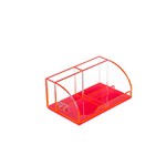 Colourhide Glo Desk Organiser Pink