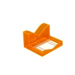 Colourhide Glo Intense Desk Organiser Orange