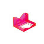 Colourhide Glo Intense Desk Organiser Pink