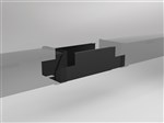 Adjustable Single Sided Cable Tray Bridge WHITE