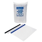 Bantex Slide On Binder Bars A4 Black 5mm Pk100