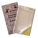 Xpress Restaurant Docket Book Carbonless Duplicate 210x100mm 50set Bx100