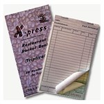 Xpress Restaurant Docket Book Carbonless Triplicate 210x100mm 50set Bx100