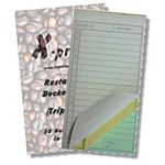 Xpress Coffee Club Style Docket Book Carbonless Triplicate 145x75mm 50set Bx100