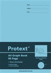 Protext Poly Graph Book A4  96 Page  10mm Grid Bilby