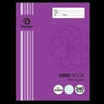 Olympic Stripe Grid Book 225x175 240pg 5mm grid
