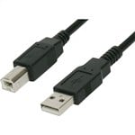 Lindy 2m USBA 20 to USBB Cable  Anthra Line
